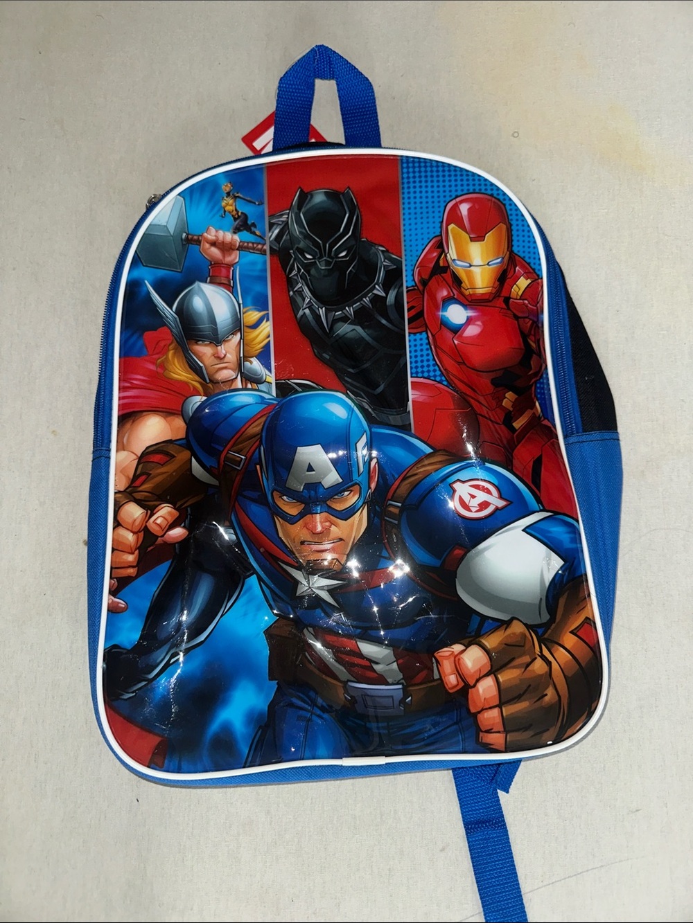 Marvel Kids Backpack Blue Red Black